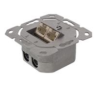 InLine Scatola prese Cat.6 2x RJ45 F esterno o ad incasso verticale 75602K