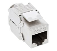 InLine Scatola prese Cat.6A max. 10 Gbit/s 2x RJ45 F Snap-In inclusi 76832A