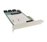 InLine Scheda controller SATA 6Gb/s, 2 Canali, x4 PCIe 2.0, RAID 0,1,10,JBOD, co