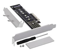 Inline Scheda di interfaccia PCIe x4 a M.2 NVMe Key M, supporta SSD 2230-22110, struttura a basso profilo, protocollo NVMe, installazione senza attrezzi, 76619I