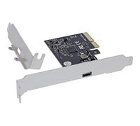 InLine® Scheda di interfaccia PCIe x4, USB 3.2 Gen.2x2, 1 USB-C, con slot a basso profilo, 76660I