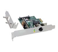 InLine® Scheda di rete Gigabit M12 x codificata, PCIe x1, 2.1, PoE+, 51124I