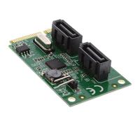 InLine Scheda Mini-PCIe 2.0 2x SATA 6Gb/s RAID 0,1,SPAN Controllore 66907