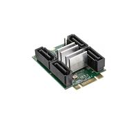 InLine Scheda Mini-PCIe 2.0 M.2, 4x SATA 6Gb/s, RAID 0,1,10,JBOD