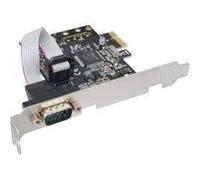 InLine Scheda seriale PCIe 1x Sud-D 9pin maschio Moschip MCS9901