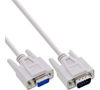 InLine Serial cable DB9 M/F 10m
