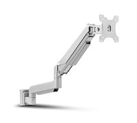 InLine® Slatwall Lifter - Supporto per monitor, colore: Argento