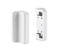 InLine Slatwall staffa di montaggio per pannello a parete bianco set 23180B