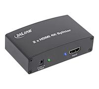 InLine Audi/Video Splitter HDMI, 2 porte, 4K2K