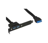 InLine Staffa PCI 2 porta USB 3.0 esterne 1x IDC 19 pin femmina 33390C