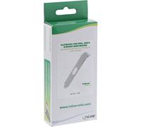 InLine Staffa PCI bracket per porta seriale Sub-D 9pin. Confezione da 11109