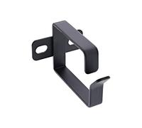 InLine® Staffa per cavi, Gancio in metallo, 40 x 50 mm, colore: nero