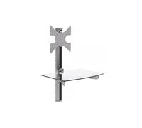 InLine Staffa supporto da parete per TV piatte/lettore DVD-Player con diagonale