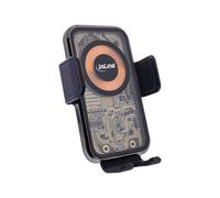InLine Supporto per smartphone da auto ONE TOUCH QI 2 Caricabatteria 23156Q