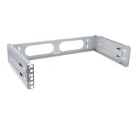InLine - Rack a Parete 19" 2HE, profondità 24-40 cm, Colore: Grigio