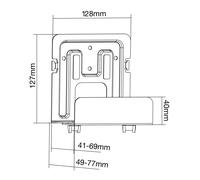 InLine Supporto universale per Media Streaming Box 41-69mm Montaggio a 23152C