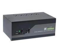 InLine Switch KVM Desktop , 2 porte, Dual-Monitor DP 1.2, 4K, USB 3.0, Audio [63652I]
