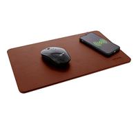 Inline Tappetino Per Mouse Wireless, 370 X 225 X 7 Mm, Marrone