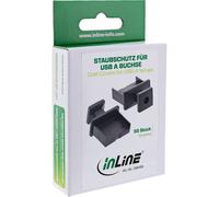 InLine Tappi nantipolvere per presa USB-A nero confezione da 50pz. 59948A