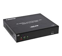 Inline Trasmettitore HDMI KVM Extender Over IP, 4K 60 Hz, 100 m