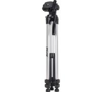 ITS Treppiede per fotocamere e videocamere, alluminio, argento