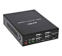 Inline USB 2.0 Host/dispositivo Extender su IP, RJ45, SFP, singolo dispositivo