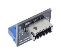 InLine USB 3.0 a USB 3.1 Adattatore Key-A da pannello frontale dritto 33446E