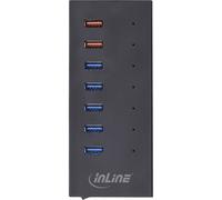 InLine USB 3.2 Gen.1 7 porte Hub Custodia in alluminio con 35395I