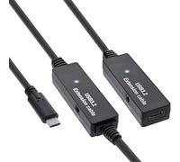 InLine® USB 3.2 Gen.1 - Prolunga attiva, spina USB-C a presa USB-C, 10 m