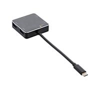InLine USB 3.2 Hub USB-C a 4 USB A PD fino a 60W nero no alimentatore 35392A