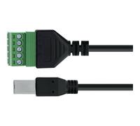 InLine USB-B da spina a morsettiera 5 pin con cavo 1 m 5-pole 92504I
