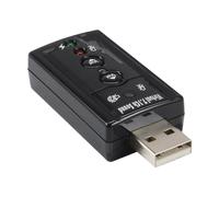 InLine USB Soundcard 7.1 Surround Sound virtuale scheda audio esterna 33051C