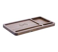ITS WoodCharge - Organizer con superficie di ricarica Qi