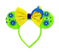INLOLLY Mind Emotions - Orecchie di paillettes ispirate ai personaggi di Mind Emotions, graziosi e divertenti accessori per capelli per feste a tema