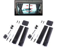 INLY 2 Pezzi Finestra laterale Finestra scorrevole Kit di riparazione Maniglia per finestra compatibile con Volkswagen Transporter T5 T6 T7 7H0847773 7H0847787A 7H0837753 (2003->)