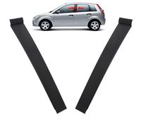 INLY Modanatura del rivestimento della porta Modanatura del montante B posteriore + anteriore sinistro compatibile con Fiesta 2S61A25459AN 2S61A25459 1473676 1473674 2S61A20899AM (2002-2008)