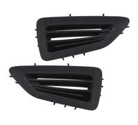 Inly Parts - 2 pezzi per copertura del ventilatore del riscaldamento del cruscotto interno destro + sinistro, griglia del radiatore, cornice decorativa, copertura del ventilatore, griglia di