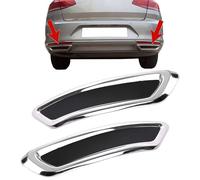 INLY Passat B8 2014-2019 compatibile con il silenziatore di scarico in 2 pezzi in acciaio inox, copertura della ghiera di scarico mascherina