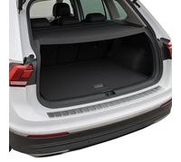 INLY Protezione paraurti in acciaio inox protezione paraurti posteriore cromo compatibile con Tiguan/Allspace (2016-2023)