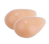 inlzdz 1 Paio Seni in Silicone Protesi Mammarie Imbottiture per Reggiseno per Parodia Transgender Mastectomia Ingranditore del Seno Seni Finti Intimo Crossdressers Nude 200g