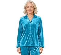inlzdz Donna Adaptive Top Felpa Post Operatorio in Velluto Adattivo Casual | Camicia Con Schiena Aperta,Bottoni Davanti,Per Gli Anziani,Disabilità,Occasioni Speciali,Lesioni,Donne Anziane,Uscite