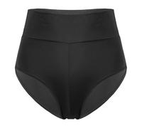 inlzdz Pantaloncini Sportivi Aderenti Donna Leggins Corti Vita Elastica Fitness Culotte Sexy Push Up Dolphin Shorts da Ginnastica Yoga Pole Dance Correre Palestra Fitness Nero 5XL