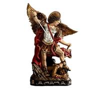 Inmaculada Romero IR Arcangelo San Michele Figura 100 cm. Capo della milizia Celeste Immagine Resina Colore