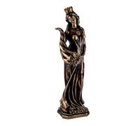 Inmaculada Romero IR Dea della Fortuna Figura 60 cm. Immagine Resina Colore Bronzo Tique mitologia Greca
