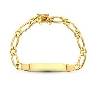 Inmaculada Romero IR Esclava oro 18k maciza 21 cm. chapa lisa