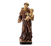 Inmaculada Romero IR Figura Di Sant'Antonio 31 Cm. Base In Resina Modello Lisbona