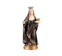 Inmaculada Romero IR Figura Santa Elisabetta D'Ungheria 20 Cm. Scultura In Resina Patrono Degli Infermieri E Dell'Ordine Francescano Secolare