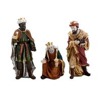 Inmaculada Romero IR Mistero Nascita Figura Re Magi 3 Pezzi 40 cm. Presepe Immagine Resina