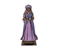 Inmaculada Romero IR Nana Buruku Figura 30 cm. Immagine Resina rappresenta la vecchiaia la morta e la risurrezione