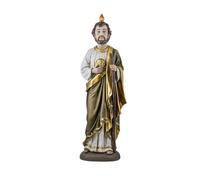 Inmaculada Romero IR San Giuda Tadeo Figura Religiosa 60 cm. modello Le cause difficili Immagine Resina Colore